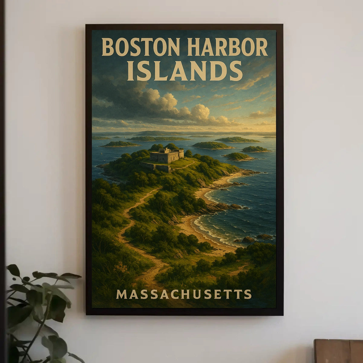 Boston Harbor Islands Poster