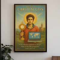 Blessed Carlo Acutis Apostle Of The Poster