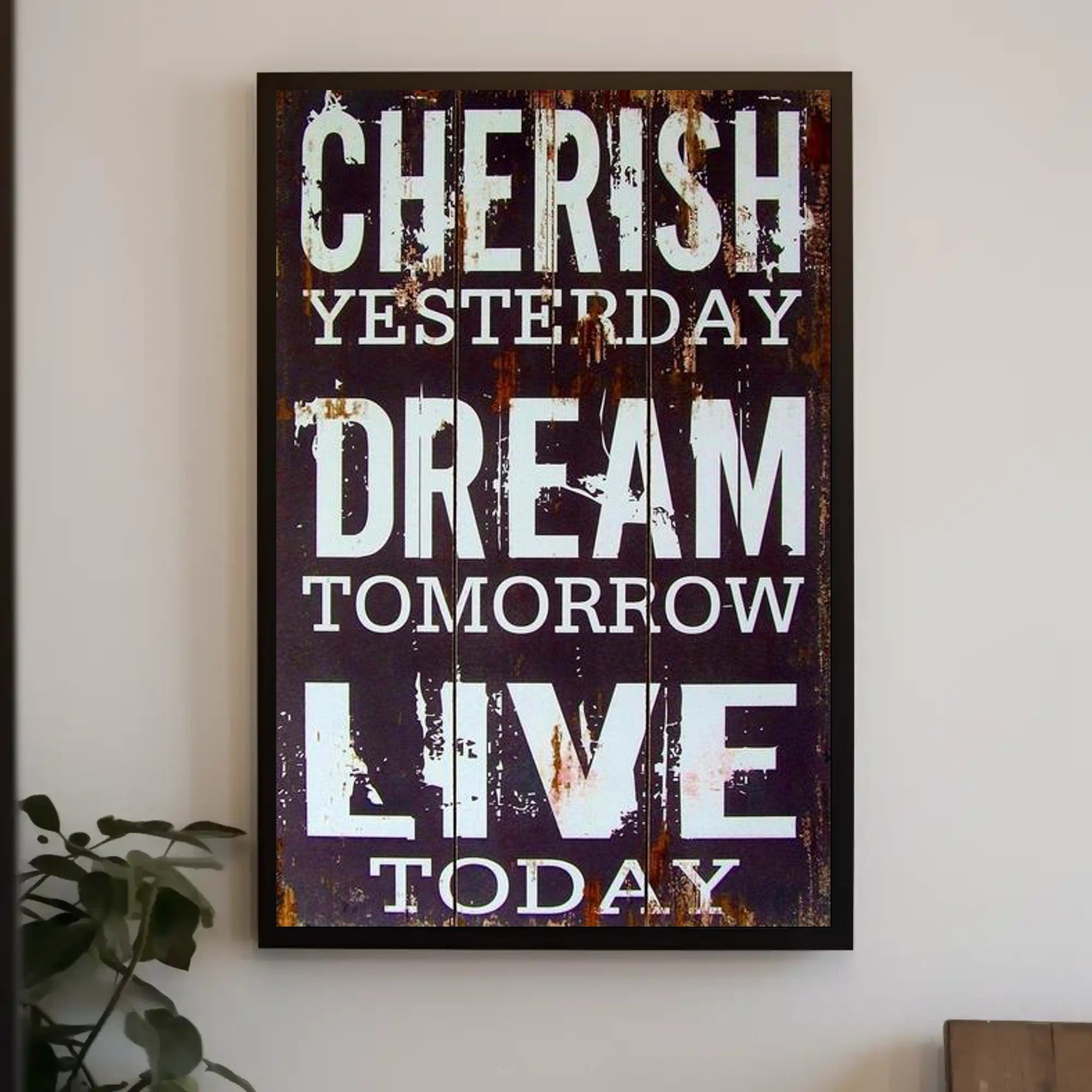 Inspirational Life Motto Poster PosterGoat