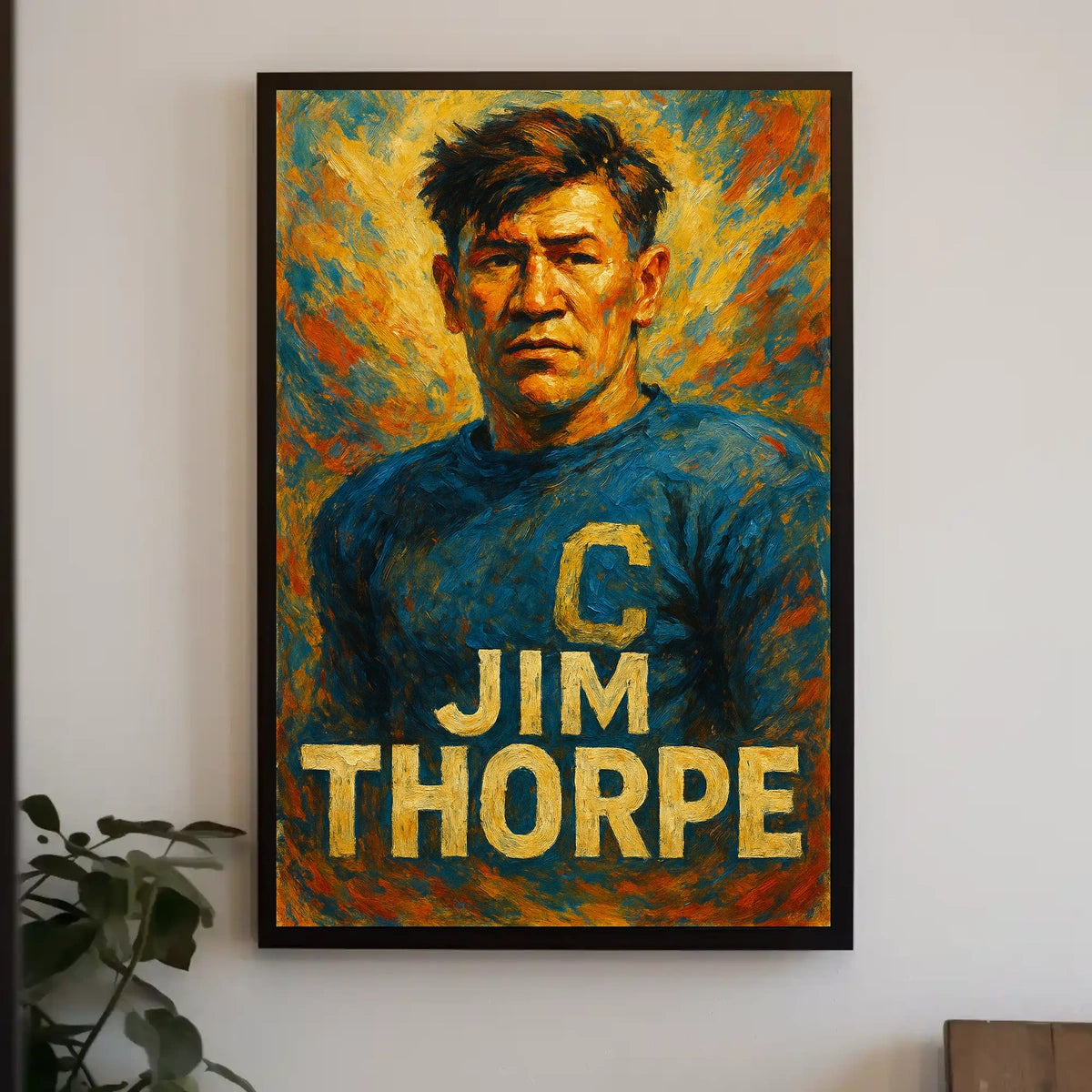 Jim Thorpe Athletic Legend Poster