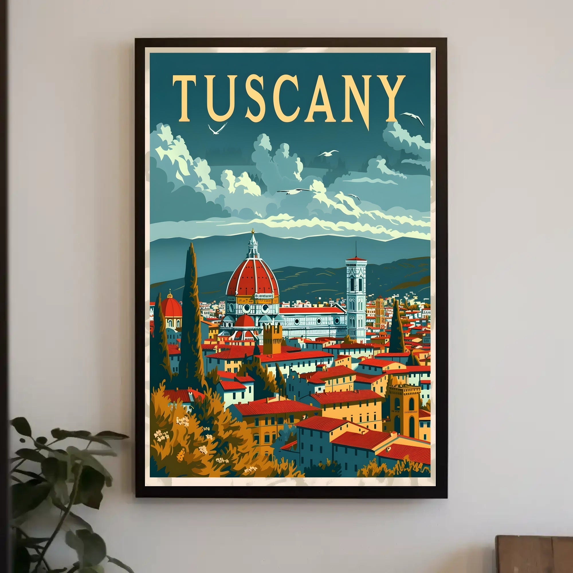Tuscany Travel Poster