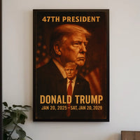 Donald Trump 47Th President Poster