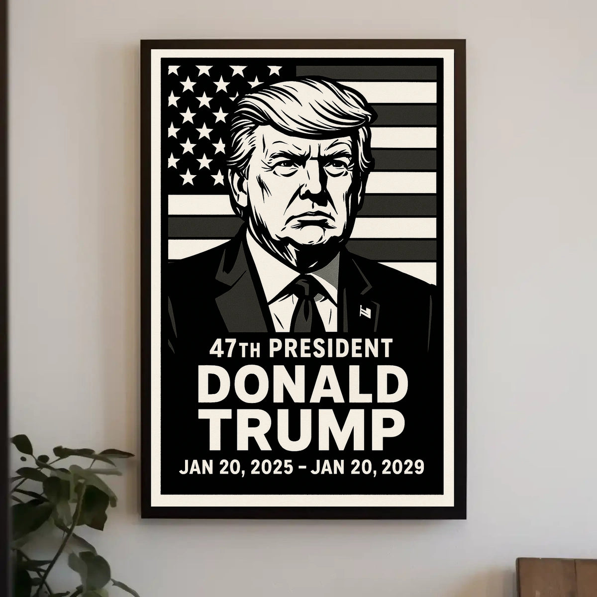 Donald Trump 47th President Poster