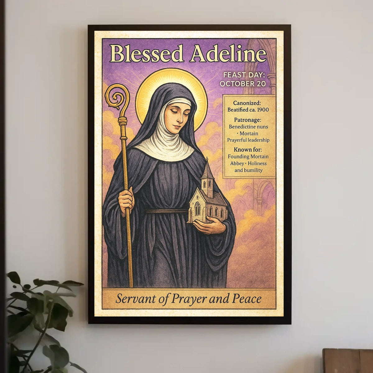 Blessed Adeline Poster