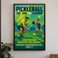 Pickleball National Championships 2024 Poster