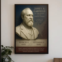 James A. Garfield 20th President Poster