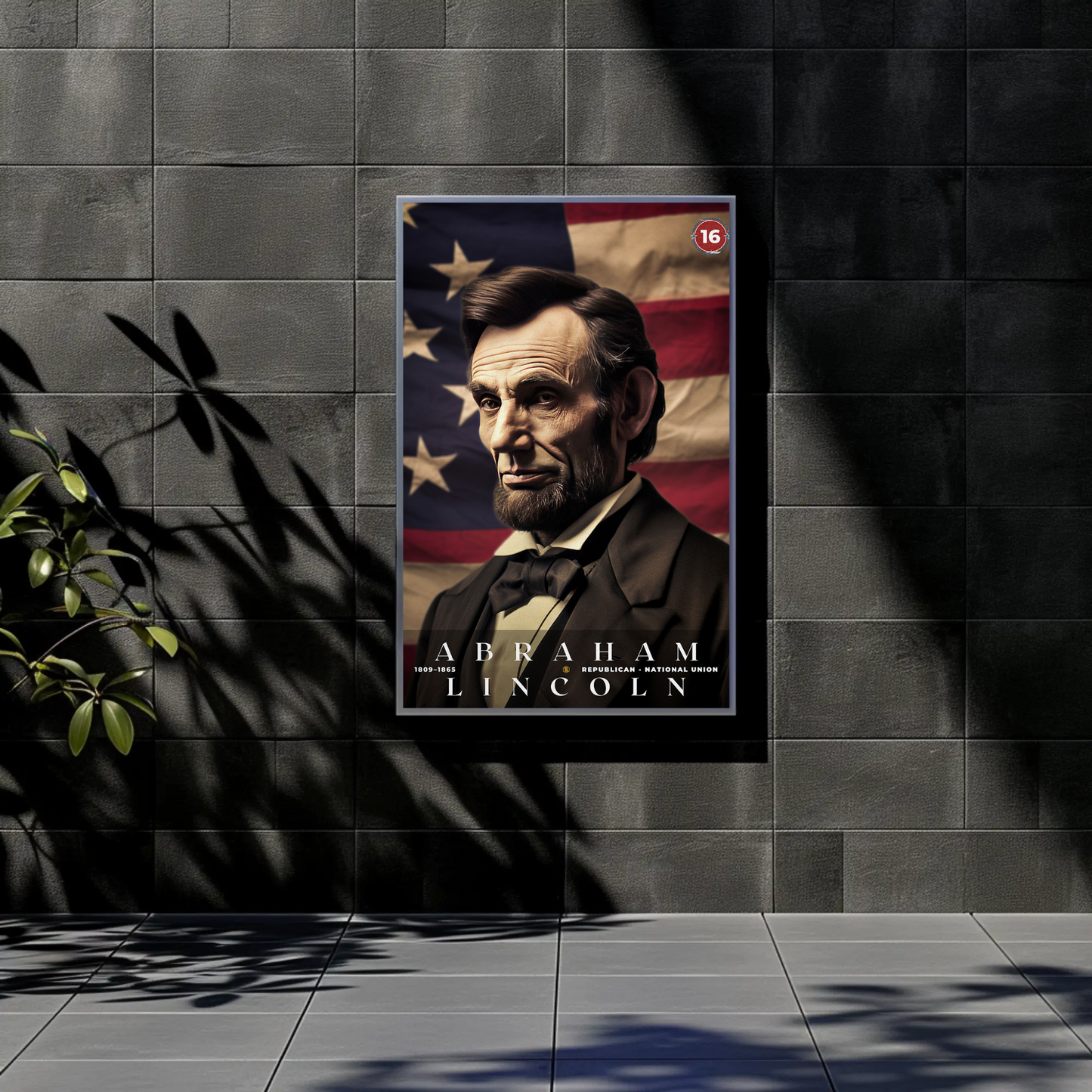 Abraham Lincoln 16th President Of The United States Portrait