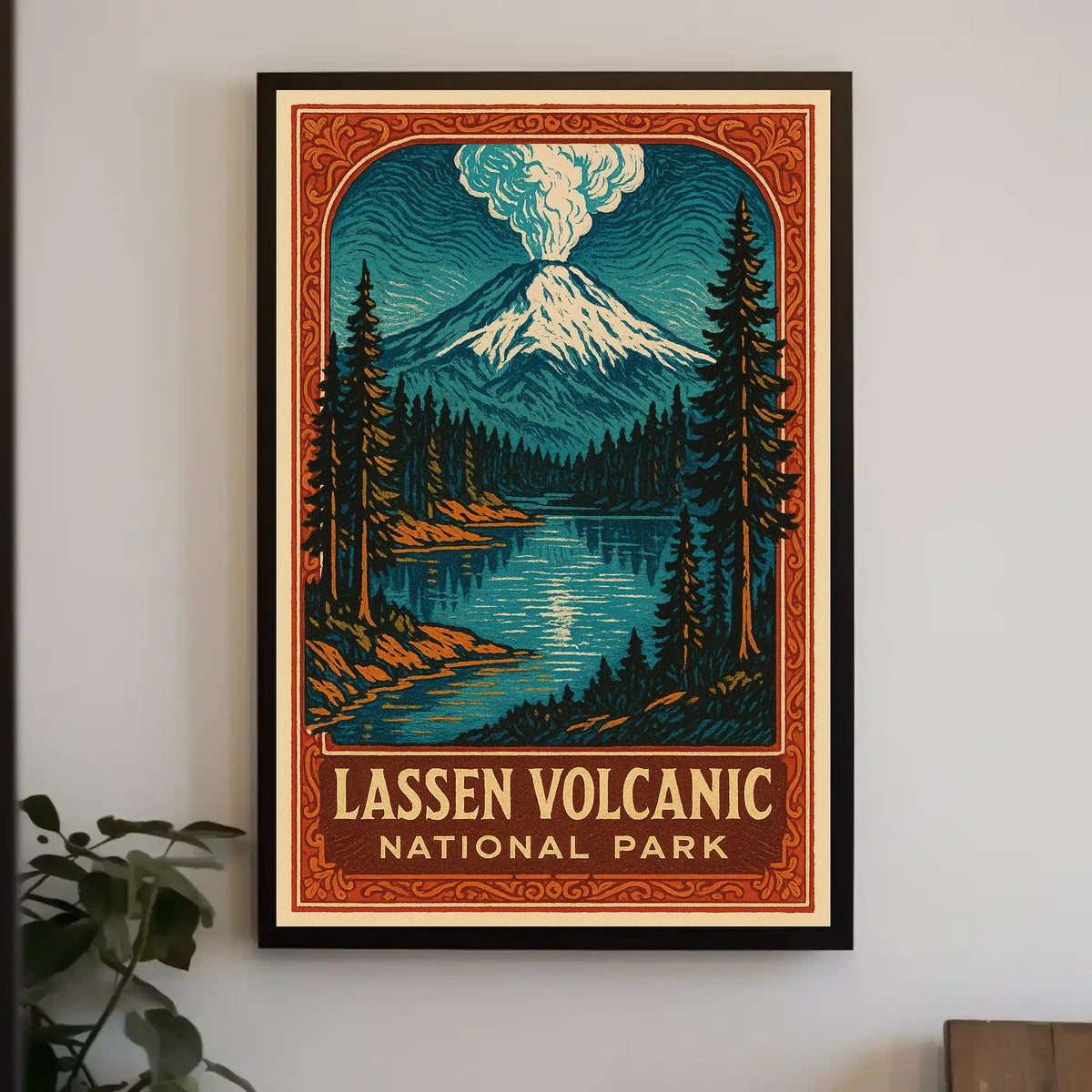 Lassen Volcanic National Park Poster