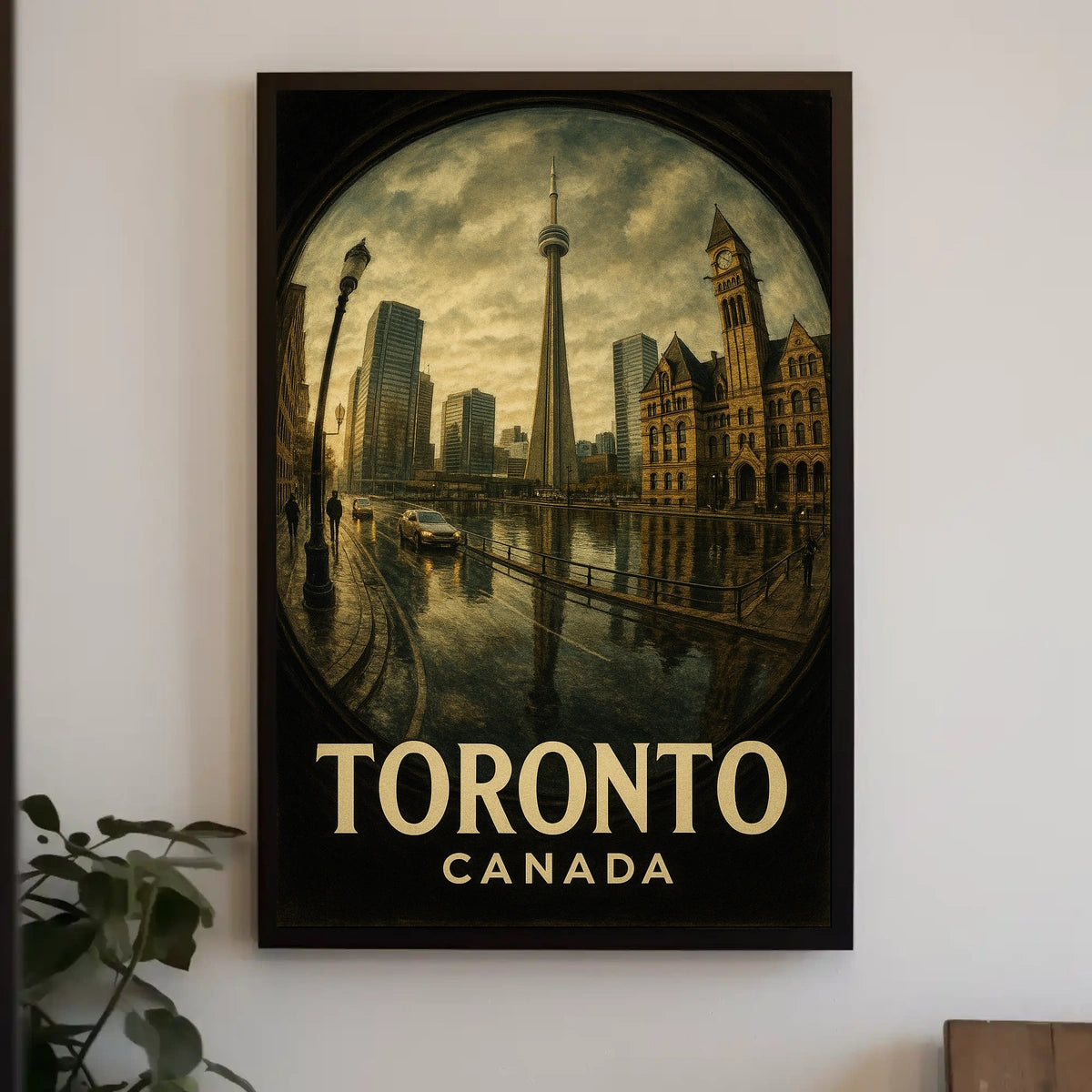 Toronto Skyline Poster