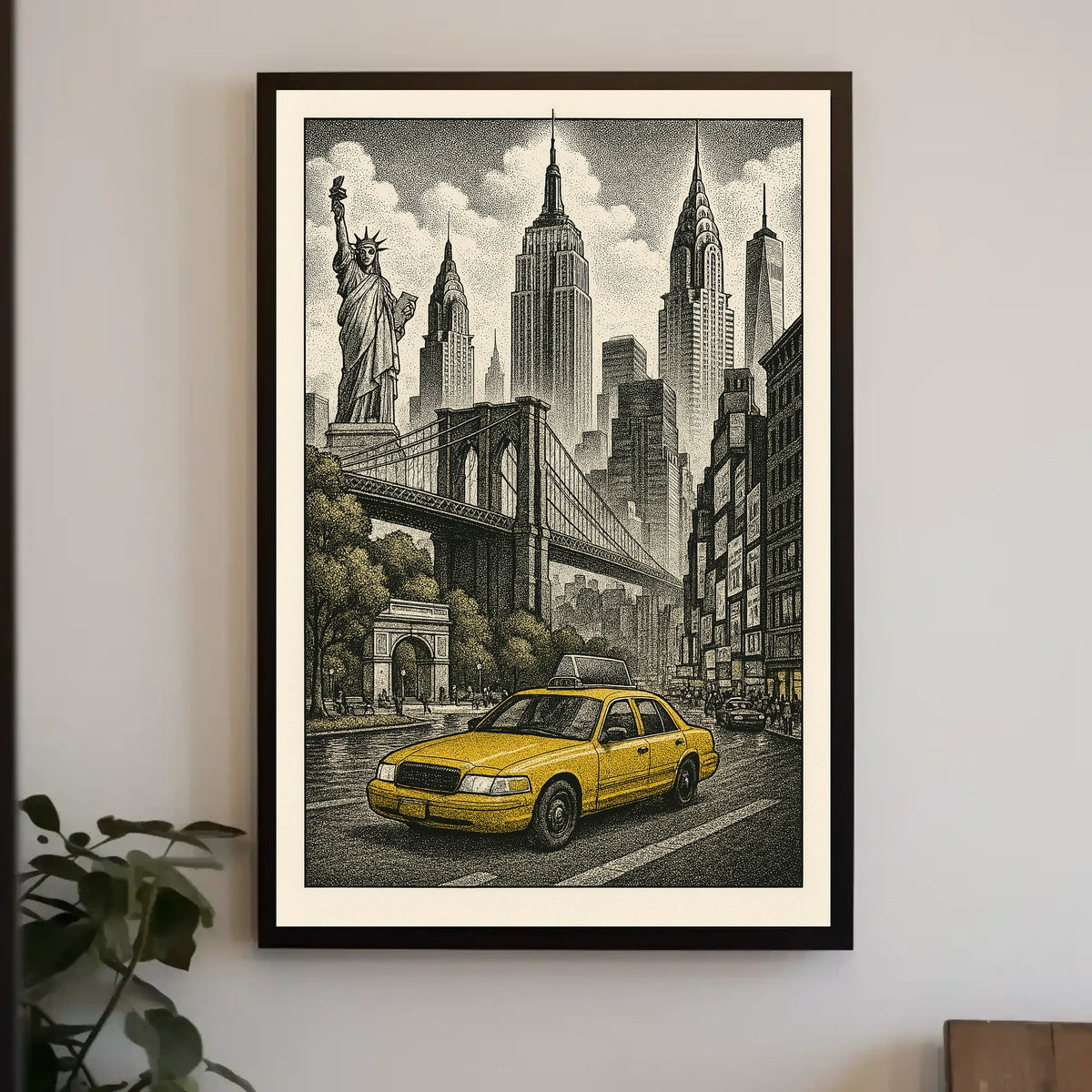 Iconic New York City Poster