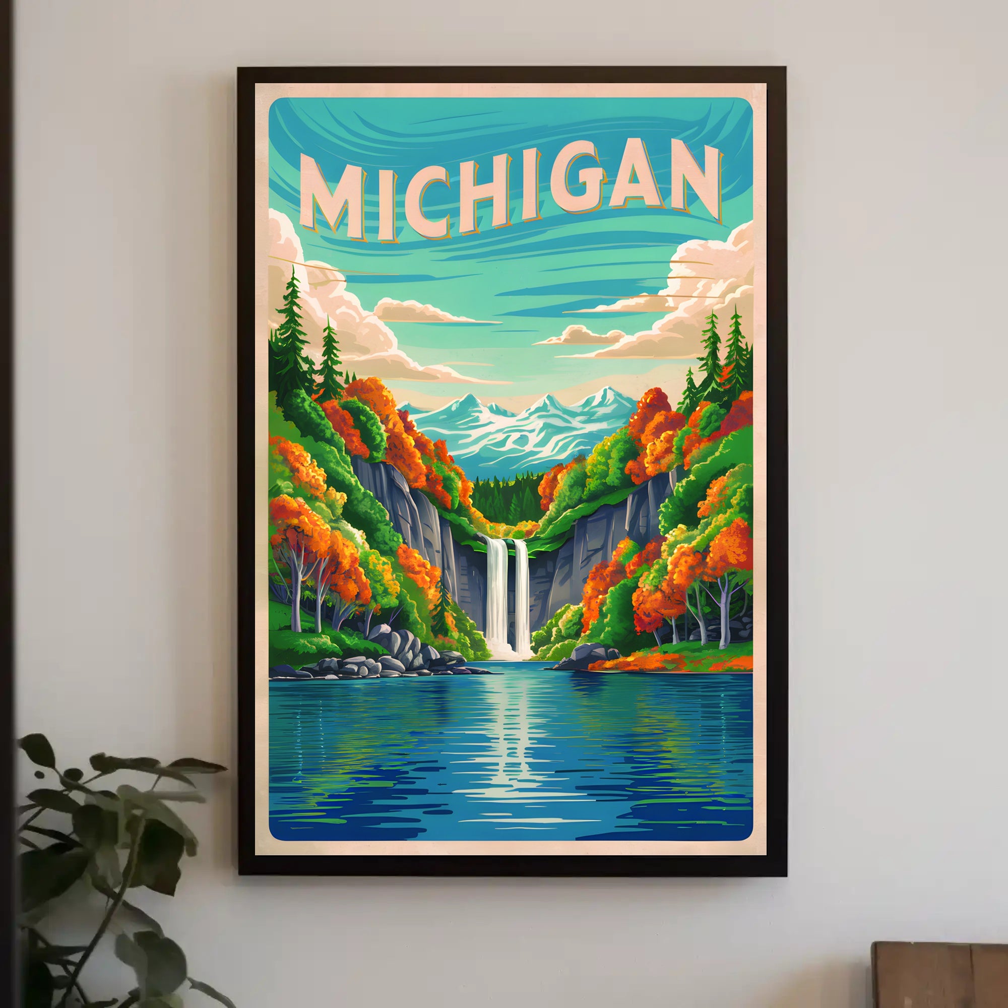 Michigan's Natural Beauty Poster