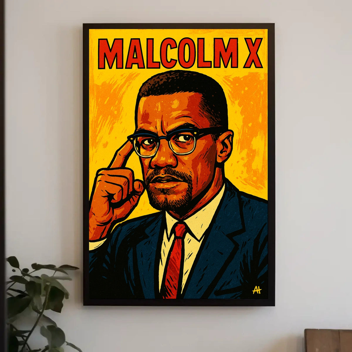Malcolm X Poster