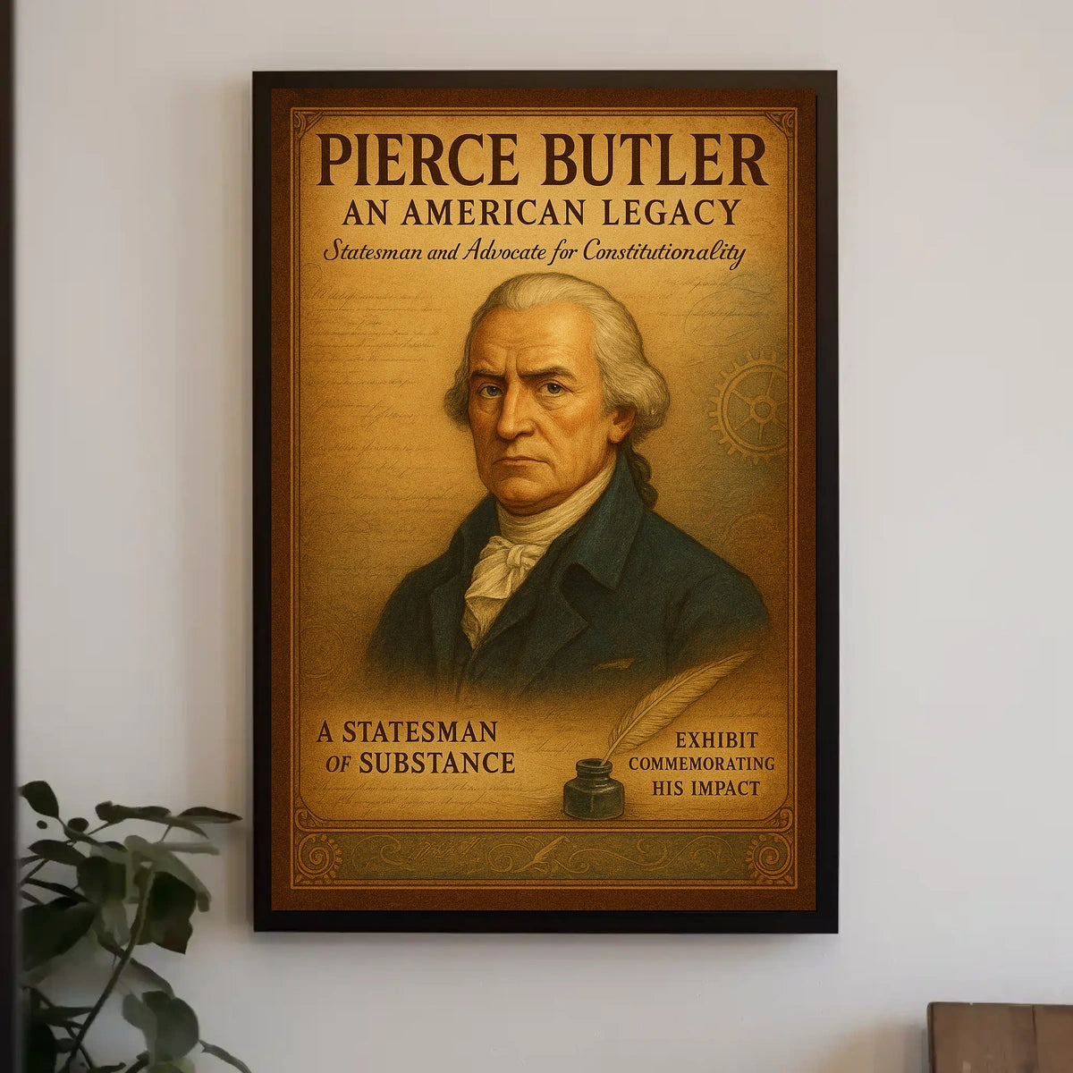 Pierce Butler An American Legacy Poster