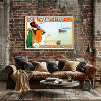 Red Star Line Adventure Poster PosterGoat