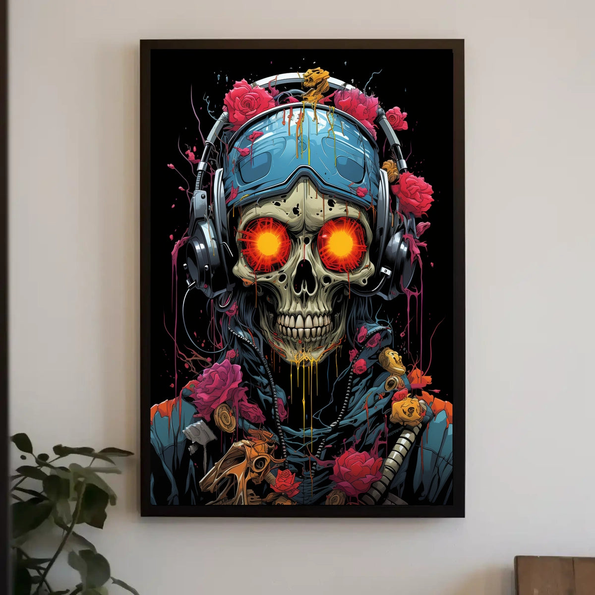 Skull Symphony Poster