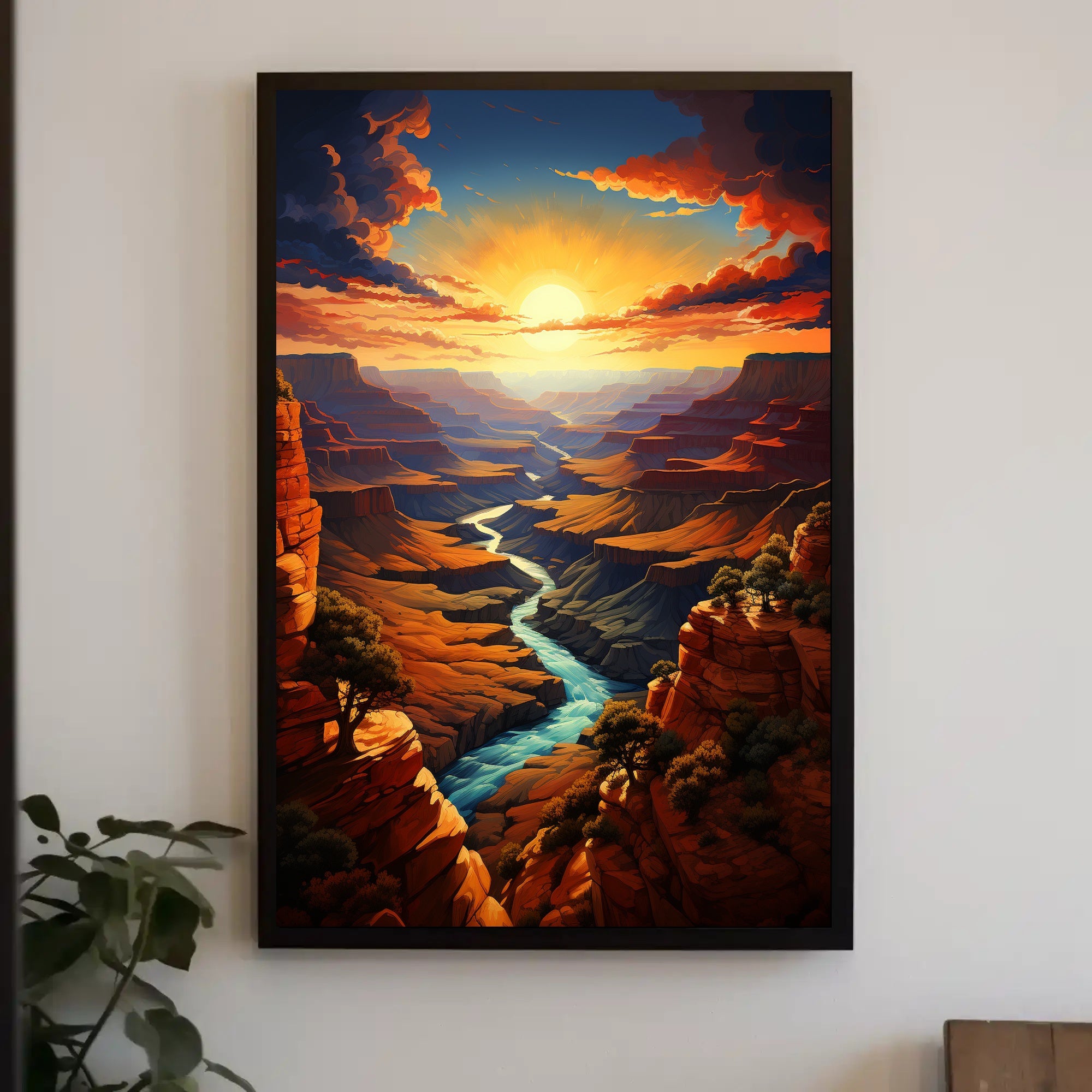 Grand Canyon Sunset Poster