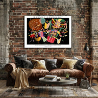Wassily Kandinsky Composition X Poster