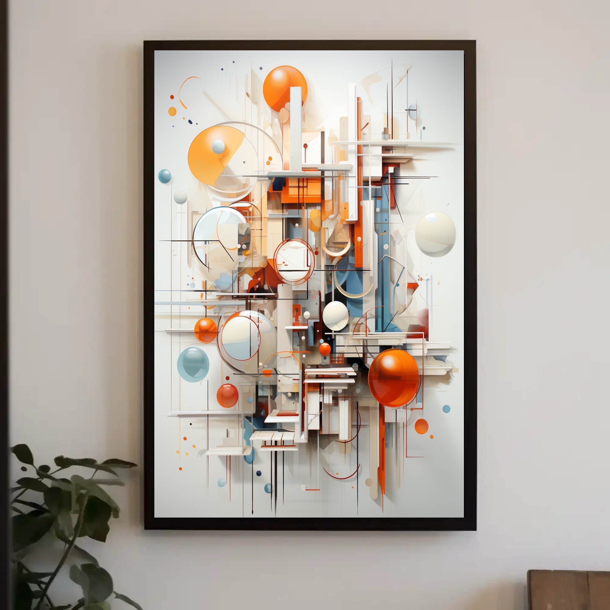 Geometric Harmony Poster PosterGoat
