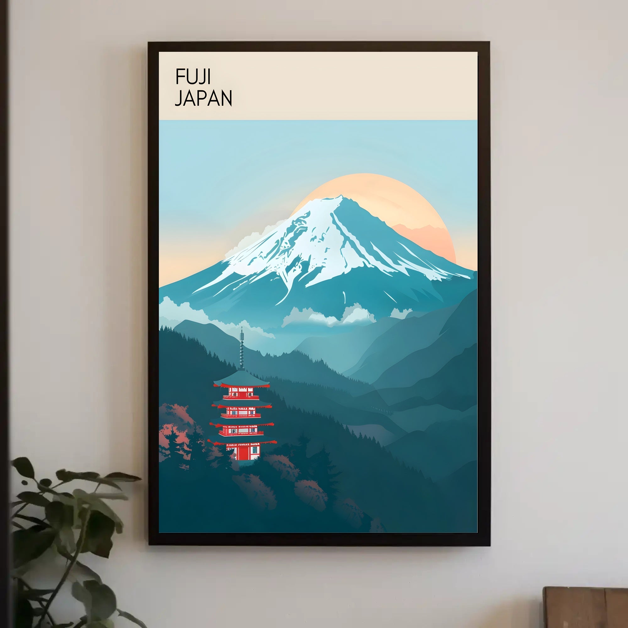 Majestic Mount Fuji Poster