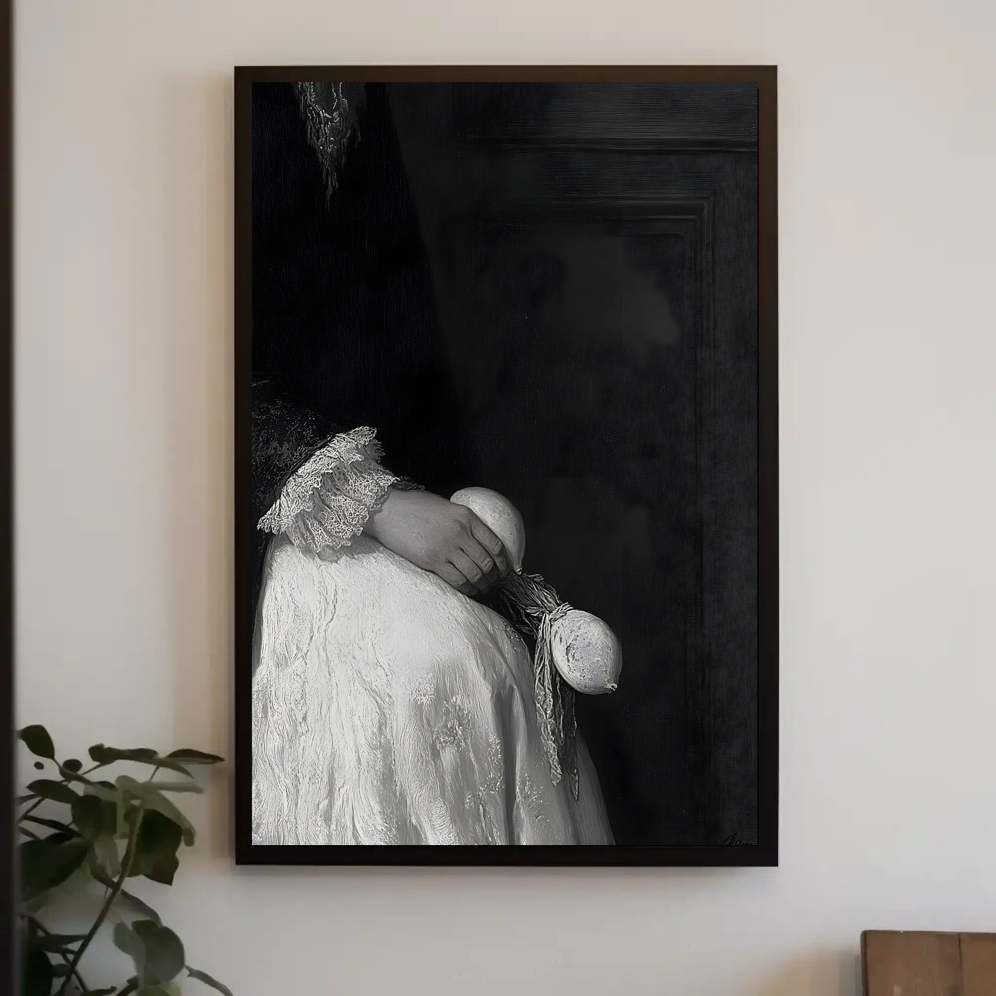 Vintage Elegance with Radishes Historical or Presidential Poster PosterGoat