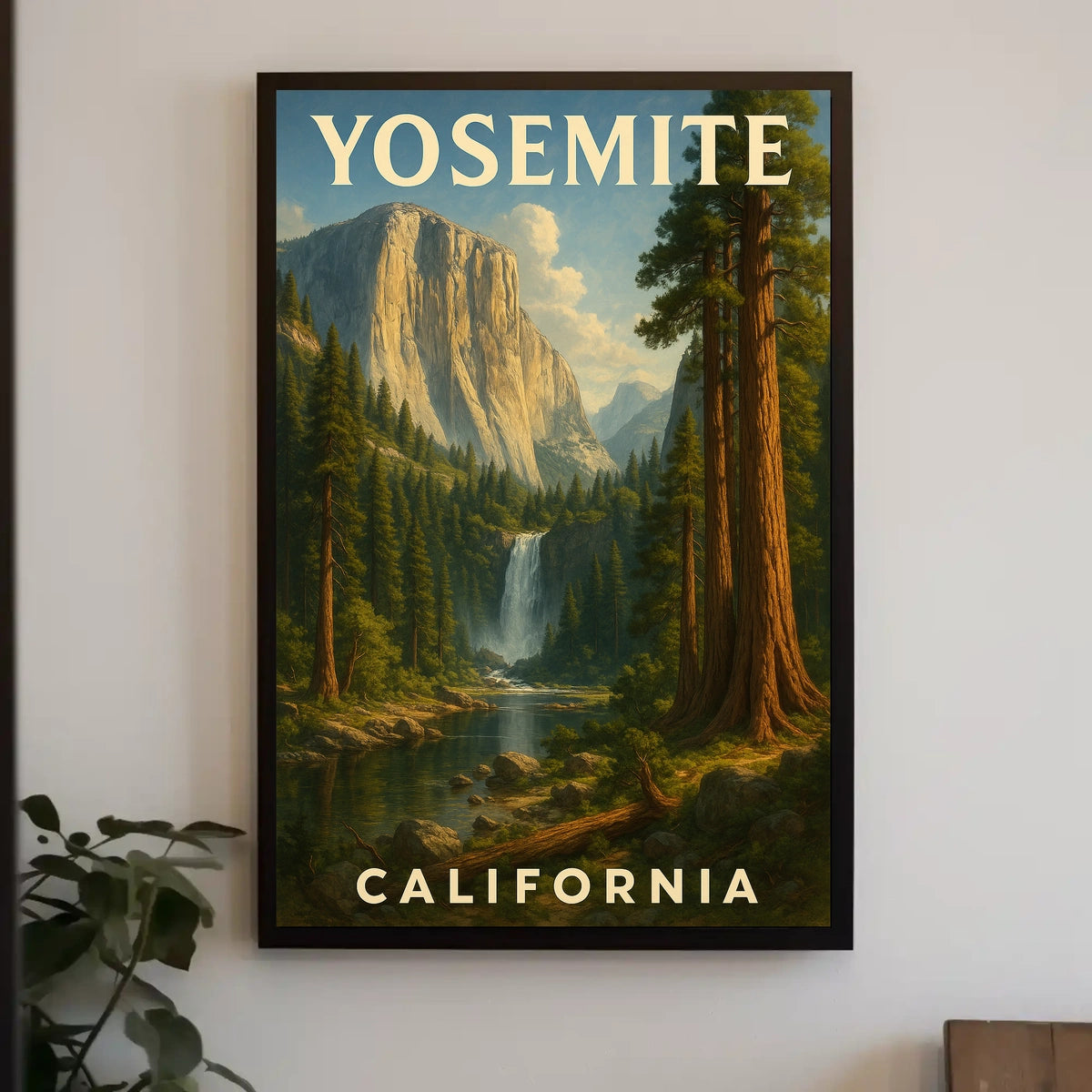 Yosemite National Park California Poster