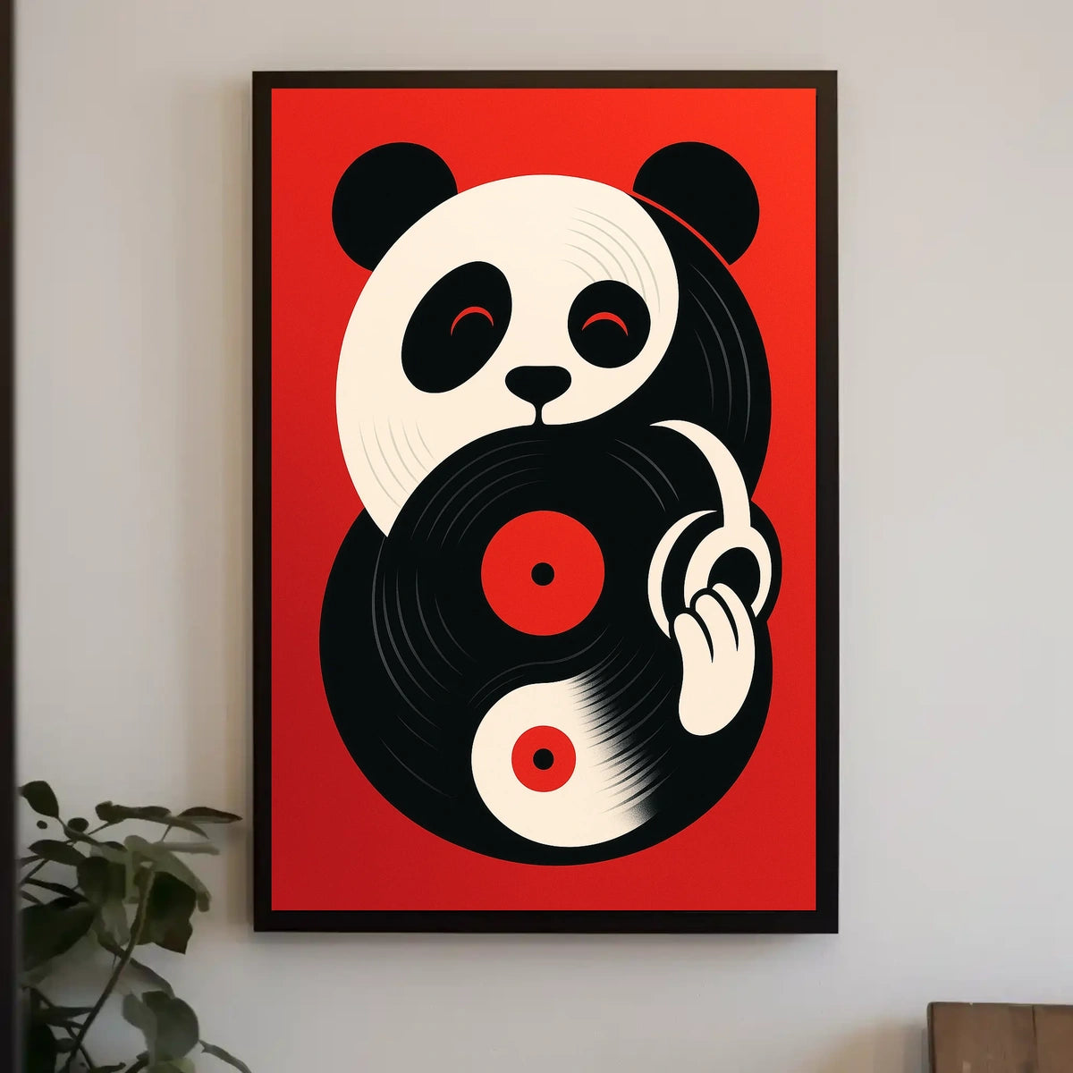 Panda Groove Poster