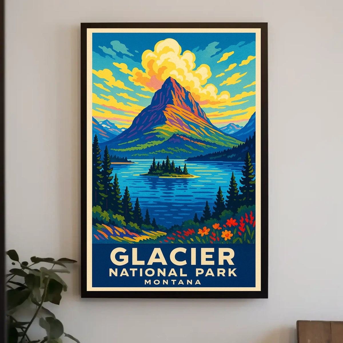 Glacier National Park Montana Poster