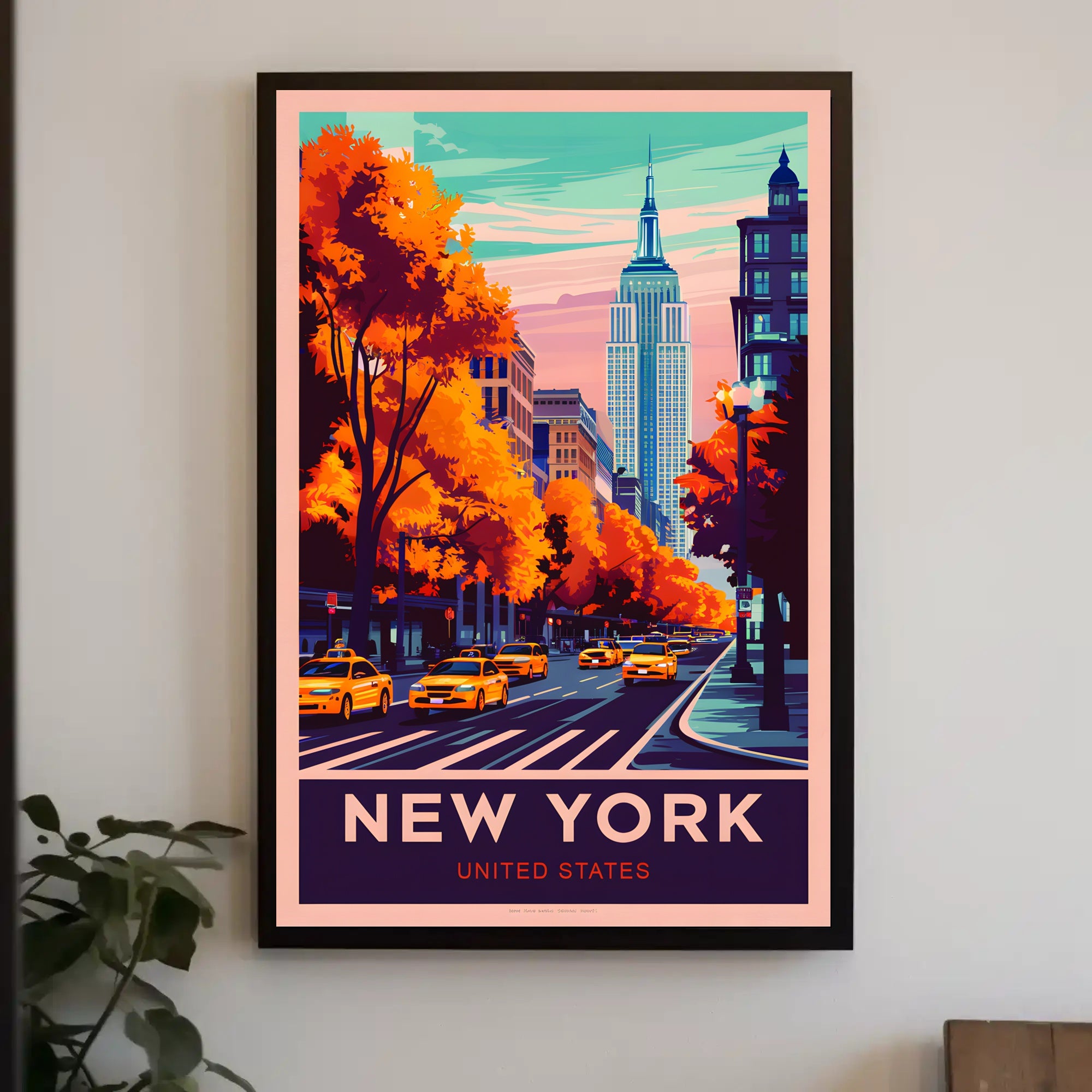 Autumn in New York Poster