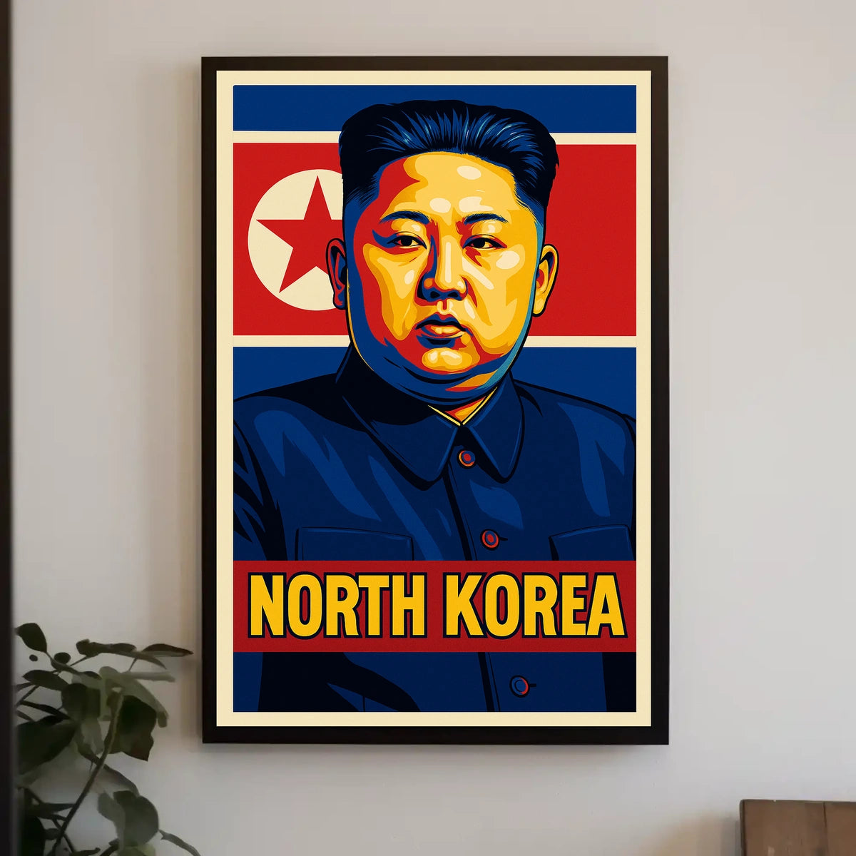 North Korea Leader Poster