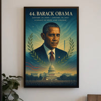 Legacy of Hope: Obama Era Presidential Poster