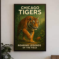 Chicago Tigers Roaring Legends Poster