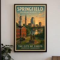 Springfield: The City of Firsts Poster