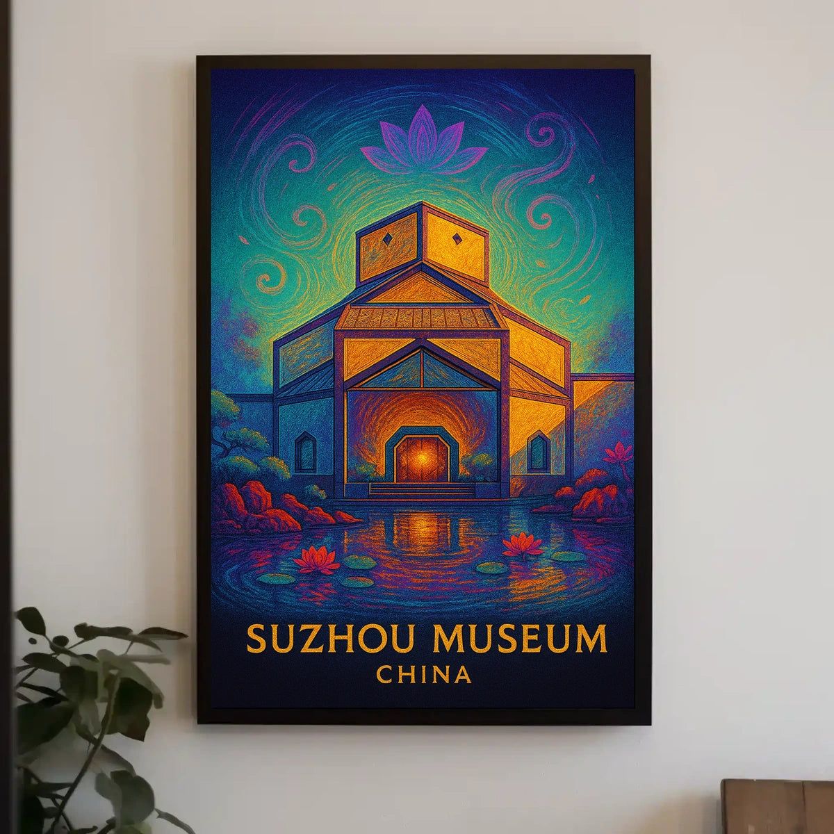 Suzhou Museum China Poster
