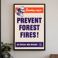 Prevent Forest Fires Poster PosterGoat