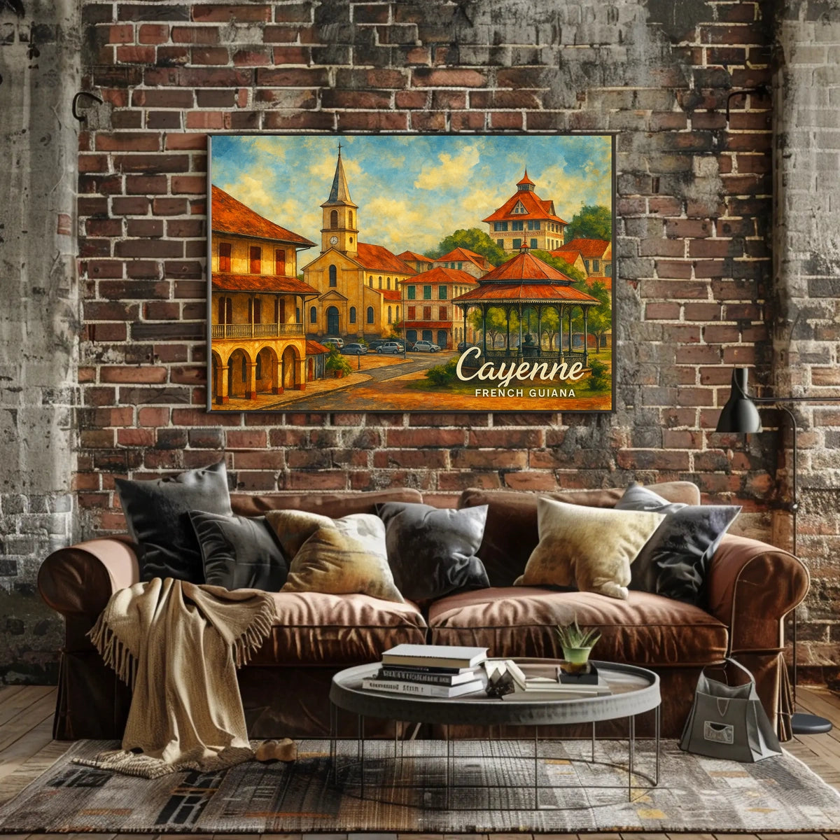 Cayenne French Guiana Poster