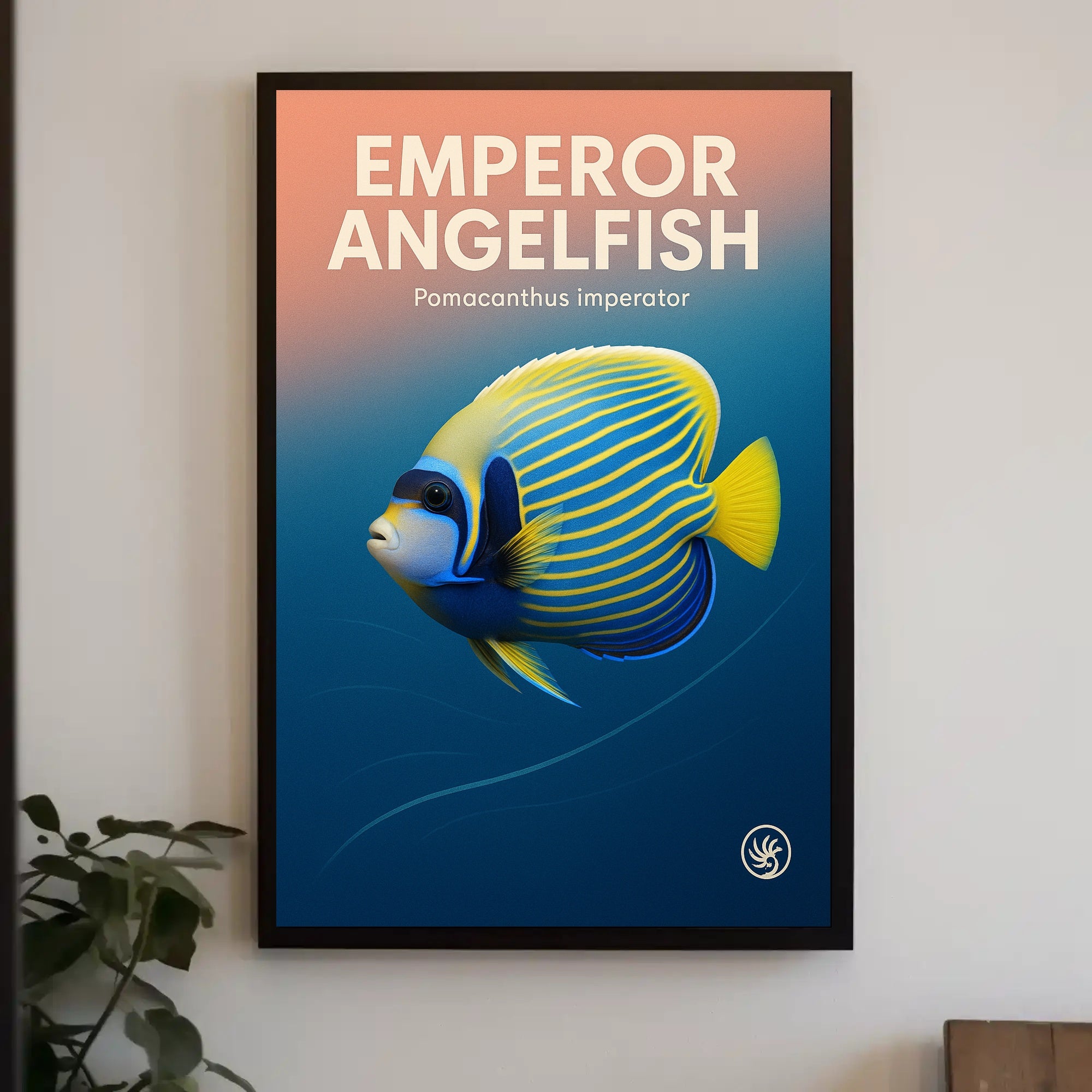 Emperor Angelfish Poster PosterGoat
