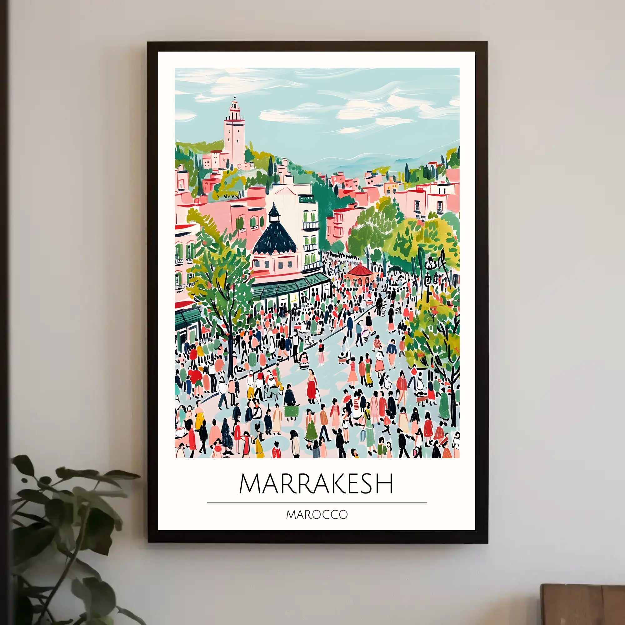 Vibrant Marrakesh Poster PosterGoat