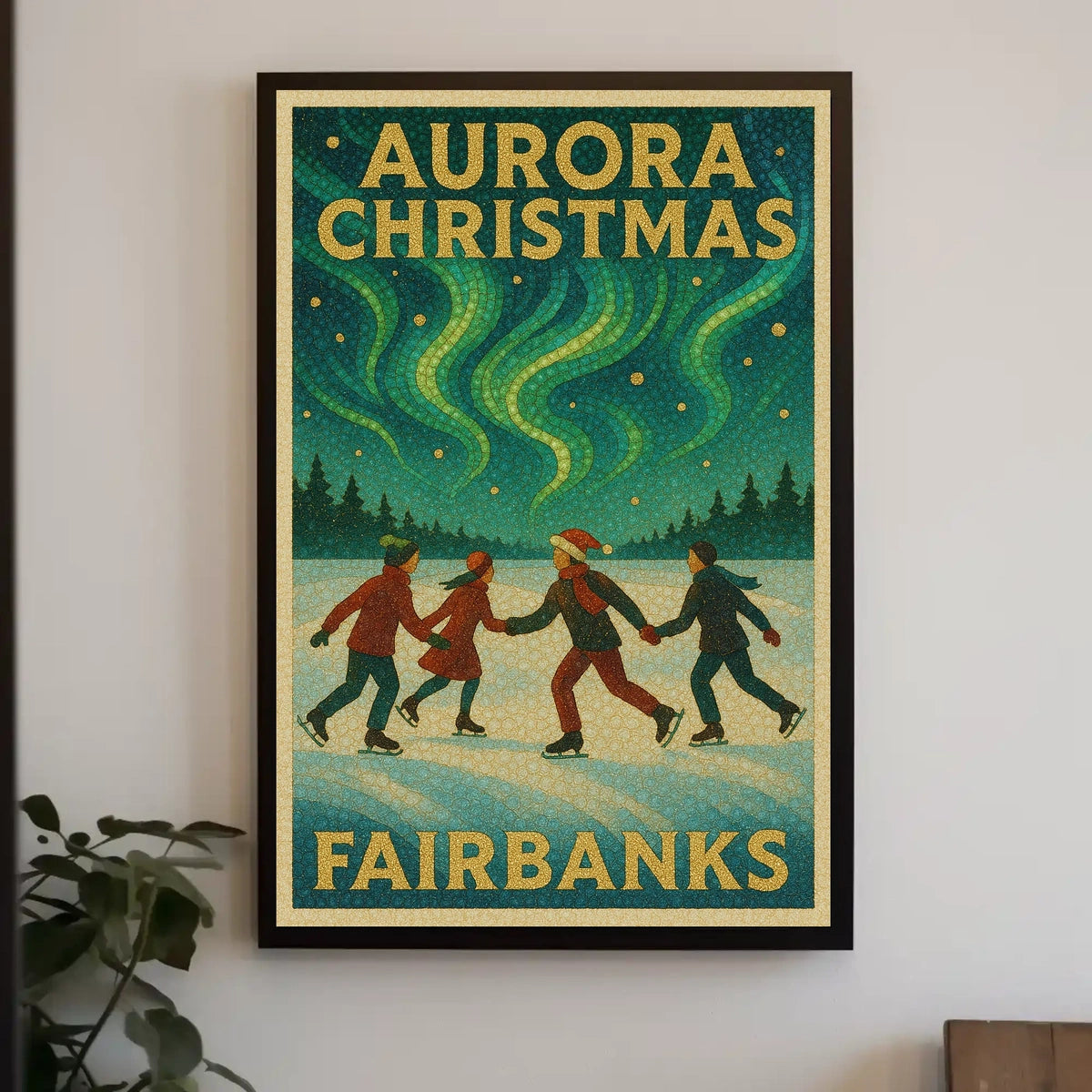 Fairbanks Aurora Poster