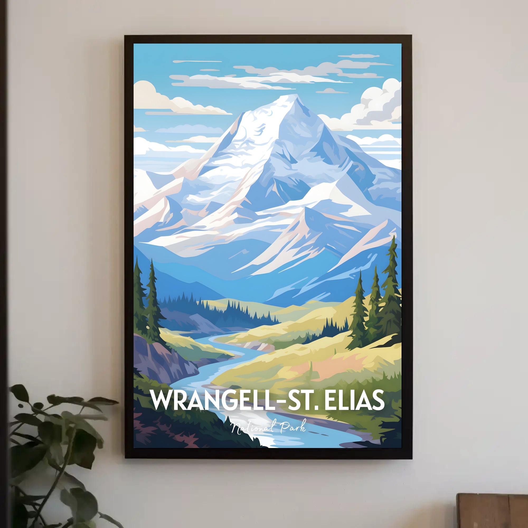 Wrangell St Elias National Park Poster Print