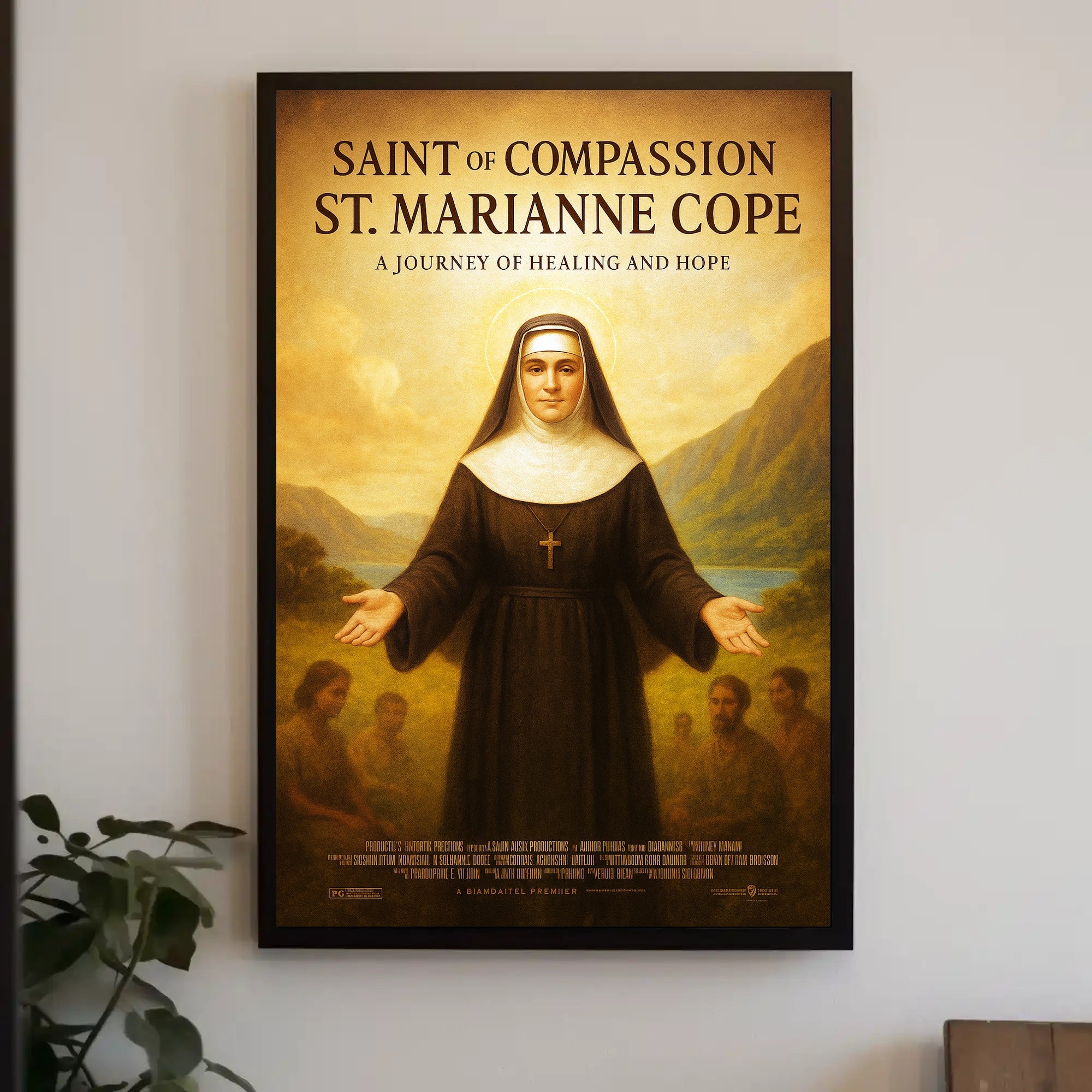 Saint of Compassion St. Marianne Cope Poster PosterGoat