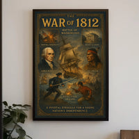 James Madison War of 1812 Poster PosterGoat