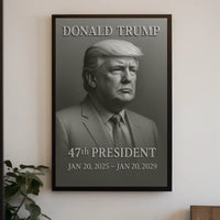 Donald Trump 47th President Poster