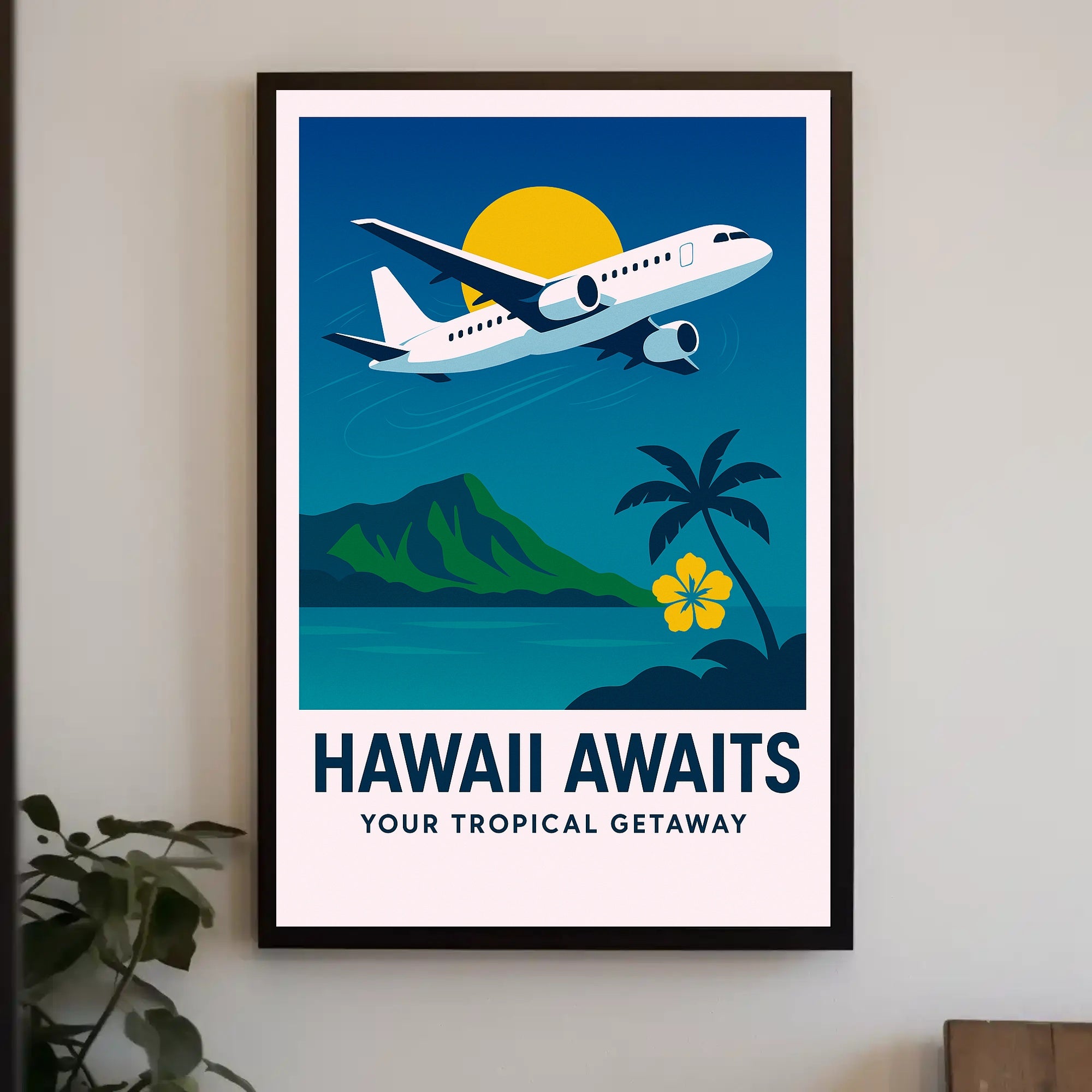 Hawaii Awaits Poster PosterGoat