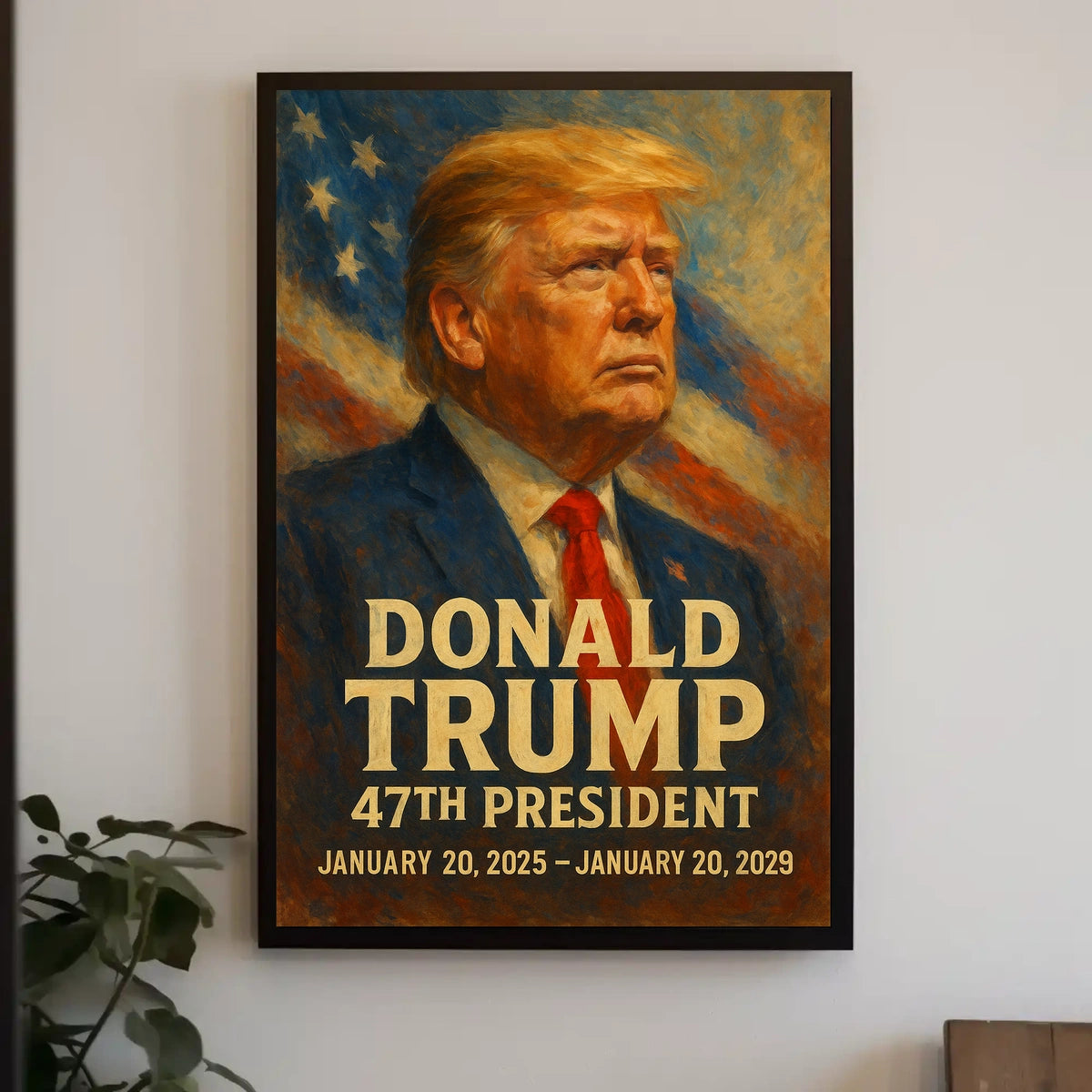 Donald Trump 47th President Poster