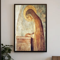 Sacred Devotion: Iconography of Prayer in Heritage Poster