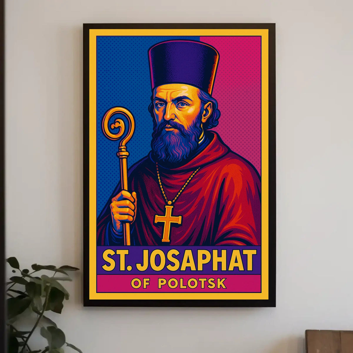 St. Josaphat of Polotsk Poster