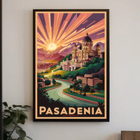 Pasadena Sunrise Poster