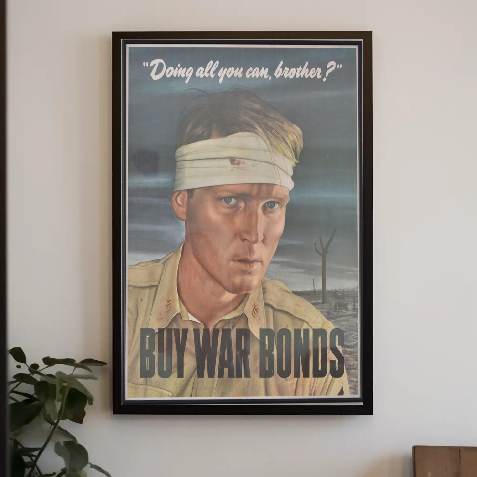 Wartime Call to Action Poster PosterGoat