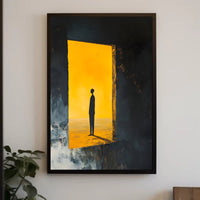 Abstract Silhouette Minimalist Poster Wall Art