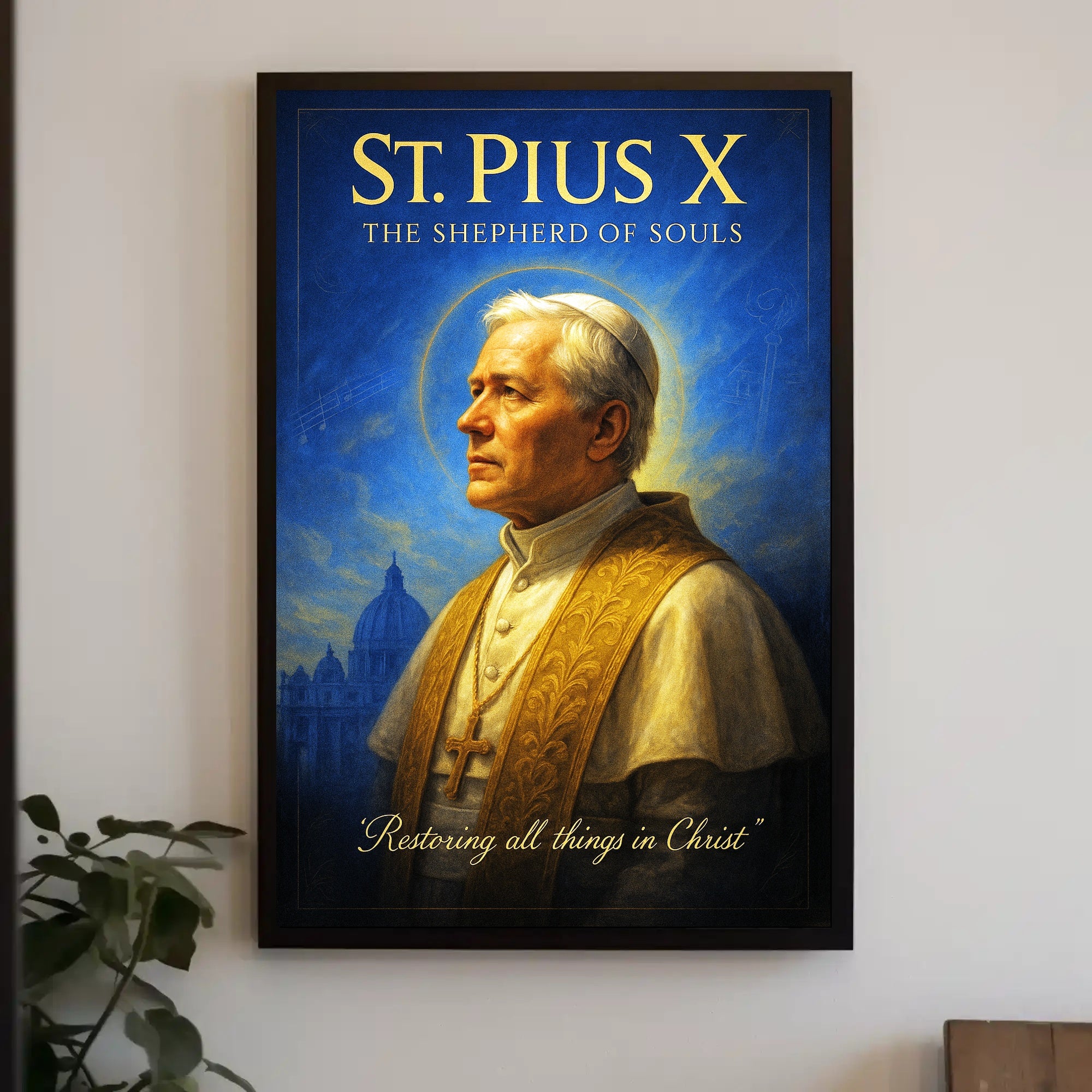 St. Pius X The Shepherd of Souls Poster PosterGoat